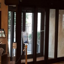 porta a scorrimento hotel