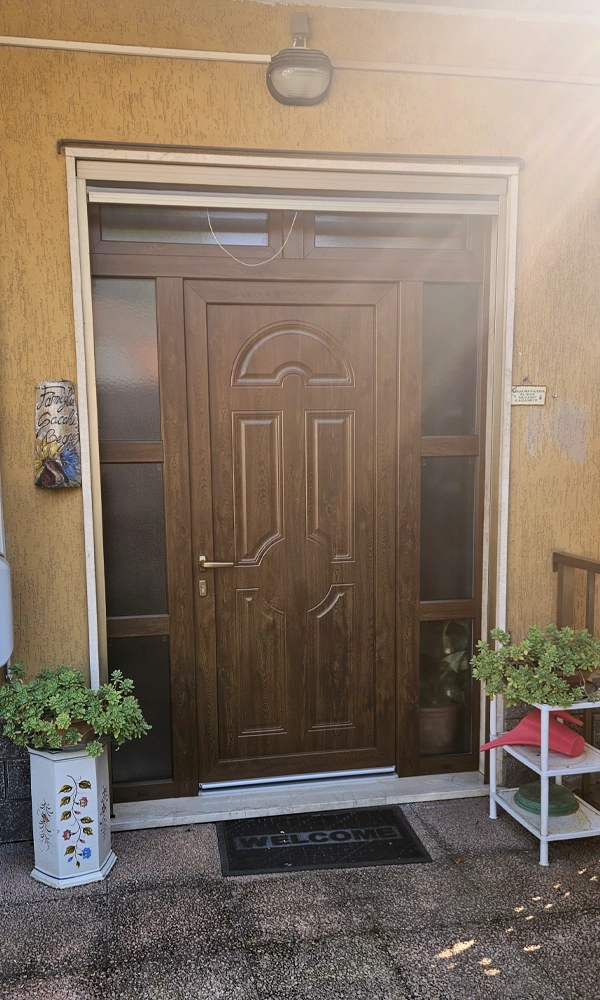 porta ingresso pvc effeto legno vetrata porta ingresso pvc effeto legno vetrata