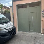portone carrabile alluminio